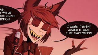 Vox pays close attention to Alastor's behind?! -  Hazbin Hotel comic dub