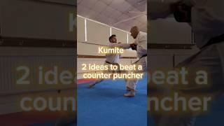 Karate Kumite: beat the counter puncher #karate #shotokan #martialarts #kumite #fight #karatelife