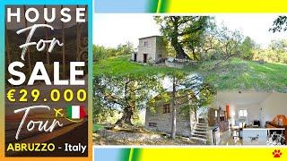 Stand alone stone house with land for sale in Italy, Abruzzo | Character &  surrounded by nature