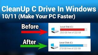 check for this on your C drive ! #more storage fast pc