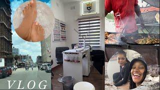 VLOG| Lets Go Eat Gango| Pedi Date At Royal Beauty Bar| Habibi Come To Dubai| Sheikha Collette