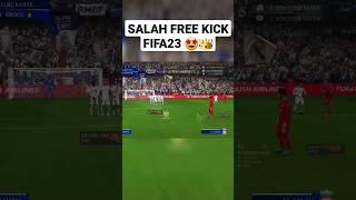 SALAH FREE KICK FIFA23 #fifa23 #fifa #short #shorts #liverpool #freekick #premierleague