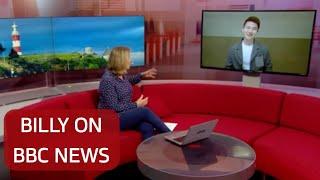 KoreanBilly having an Interview on BBC News - BBC Spotlight TV Interview