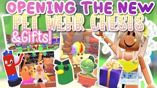 OPENING THE NEW PET WEAR CHESTS & GIFTS  || Tayforever ||