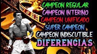 CAMPEONES MUNDIALES DE BOXEO