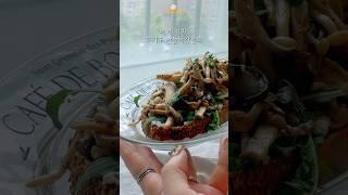 고급지면서 진짜 맛있는 #트러플머쉬룸 #오픈샌드위치 #레시피