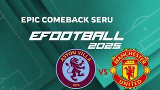 MU vs Aston Villa 3 - 2 Highlights