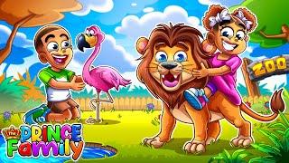 THE ZOO SONG | THE PRINCE FAMILY | NURSERY RHYMES