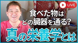 「最後はブドウ糖がATPになるから糖だけ摂っていればじゃない？」という愚問　あなたが食べた物が、今臓器のどこを通っているのかを考えていますか？ 真の栄養学を学ぶ