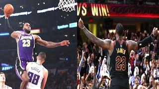 NBA "King James" MOMENTS