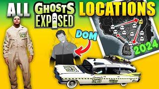 GTA 5 Online All Ghost Locations 2024 with Map (How to Unlock Ghosts Exposed Outfit)