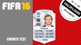 FIFA 16 | Iver Fossum (CM) | Growth Test