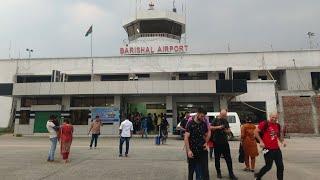 Journey by plane from  Barishal to Dhaka@silviarahman791