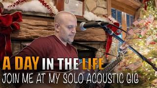 Solo Acoustic Holiday Gig -Easy Christmas Songs to the Rescue!