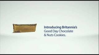 Britannia Good Day Chocolate & Nuts Cookies New product Watch video