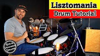 Phoenix - Lisztomania - Drum Tutorial Breakdown