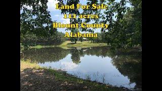 Land for Sale in Blount County, Alabama: 111 acres