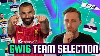 FPL GW16 TEAM SELECTION I CAPTAIN PALMER or SALAH? I Fantasy Premier League 24/25