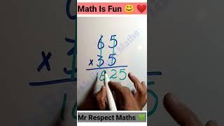 Fast Multiplication Trick | Interesting math tricks #maths #shorts