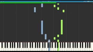 Borrtex - Flowing (Piano Tutorial)