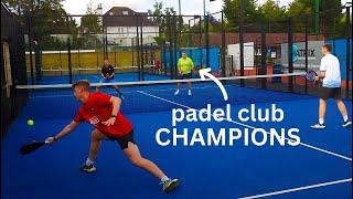 I Played Padel CLUB CHAMPIONS and ___