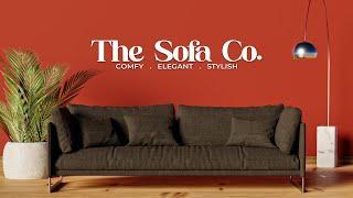 The Sofa Co. Spec Work made with Blender 3.0