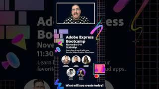 Adobe is hosting a FREE bootcamp! link is in the comments :) #shorts #adobeexpress