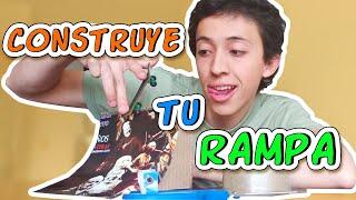 HAZ TU RAMPA DE FINGERBOARD EN 10 MINUTOS  | R2ARTUR