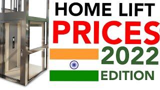 Home lift price in india 2022 EDITION