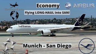 Lufthansa A350-900 |MUC-SAN| Economy