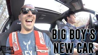 HE BOUGHT A NEW CAR!