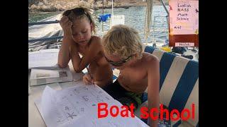 Sea with India and Luca S1E10 - Travel and sailing kids - Boat School