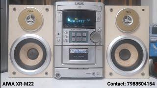 AIWA XR-M22 MICRO HIFI MUSIC SYSTEM