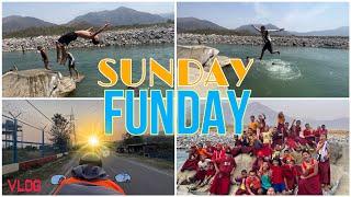 Vast adventure picnic. #funday #sunday #vlog #swimming