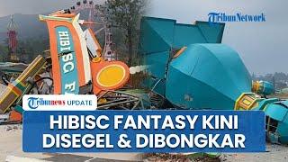 Kondisi Terkini Hibisc Fantasy Puncak Bogor Seusai Disegel, Pintu Masuk Kini Dibongkar