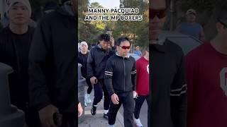 Manny Pacquiao and the MP Boxers #fyp #pacquiao