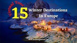 15 Best Winter Destinations in Europe : Winter Travel Guide 4k