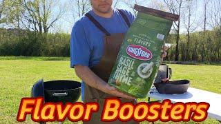 Basil, Sage and Thyme Flavor Boosters                 #flavorboosters #kingsford #chickenthighs