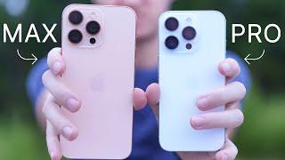 iPhone 16 Pro vs Pro Max After 25 Days - Don’t Be Like Me..