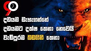 Everyone wants to eat few are willing to hunt - Sinhala Motivational Video