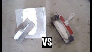 HAWK AND TROWEL VS PAN AND KNIFE