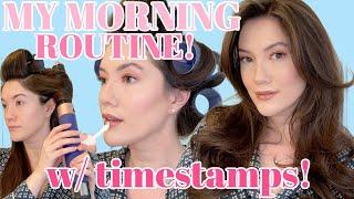 Morning Routine Daily Vlog W/ Timestamps!