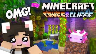 Minecraft 1.17 CAVE UPDATE REACTION! Minecraft Live 2020