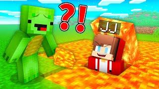 JJ Built a Base Under LAVA to Prank Mikey in Minecraft ! (Maizen)