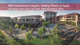 MBA Admissions Insights: Getting Ready to Apply