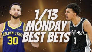 Best NBA Bets, Player Prop Picks, Parlays, Predictions FREE Monday Today January 13th 1/13