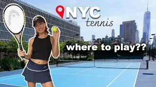 Play tennis with me in NYC