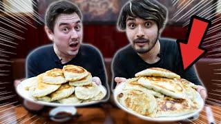 I Tried Japan's Most EXTREME Dumpling Challenge (ft. @AbroadinJapan) | 10,000 CALORIES