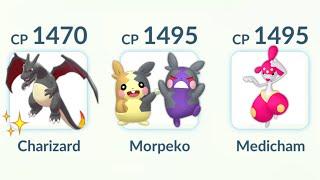 First time Changing Morpeko Form during Battle in Pokemon GO.