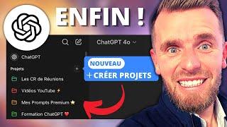 ChatGPT Projets est INCROYABLE (mais tellement mal utilisé)